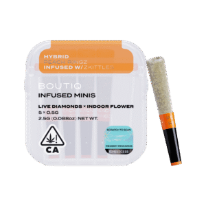 Boutiq Snack Pack – Peach Ringz Infused With Zkittles