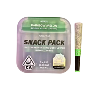 Boutiq Snack Pack – Rainbow Melon Infused With King Louis OG