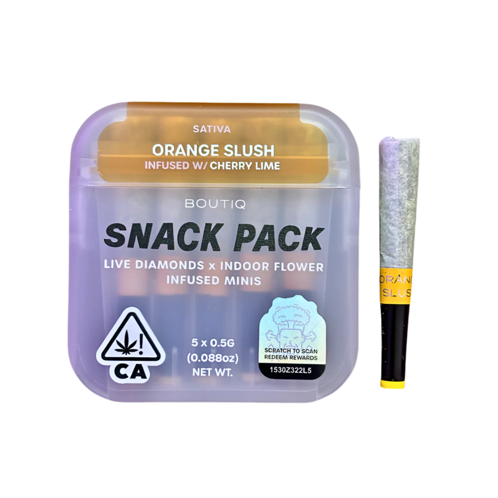 Boutiq Snack Pack – Orange Slush Infused With Cherry Lime