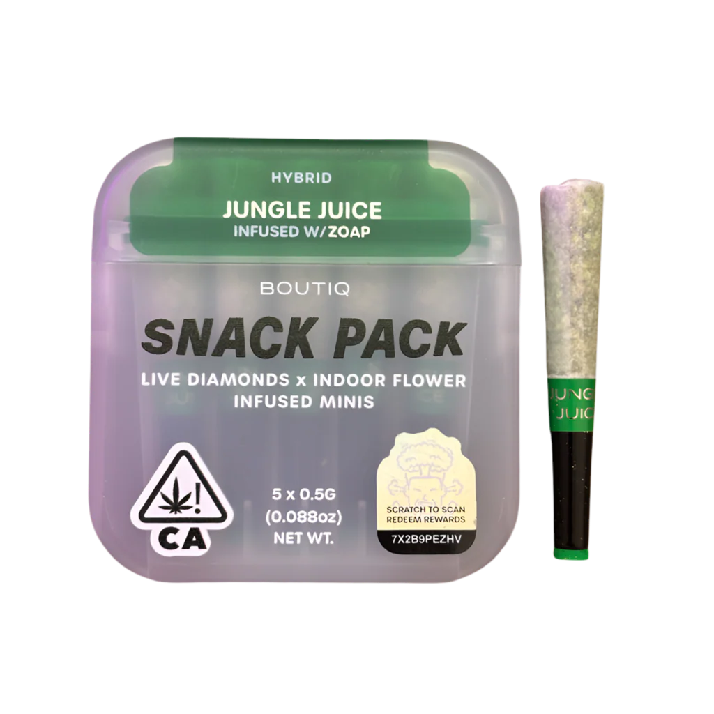 Boutiq Snack Pack – Jungle Juice Infused With Zoap