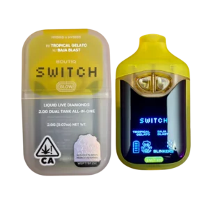 Boutiq Switch V4 Glow – Tropical Gelato X Baja Blast 2G Dual Tank