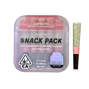 Boutiq Snack Pack – Cafecito Infused With Yellow Diesel