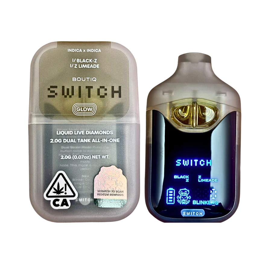 Boutiq Switch Glow – Black Z X Z Limeade 2G Dual Tank