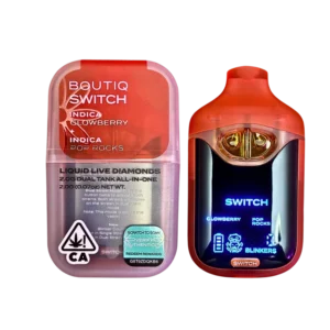 Boutiq Switch V4 - Glowberry X Pop Rocks 2G Dual Tank