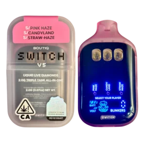 Boutiq Switch V5 – Pink Haze X Candyland X Straw Haze (Sativa)