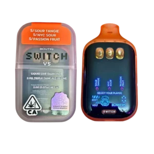 Boutiq Switch V5 – Sour Tangie X NYC Sour X Passion Fruit (Sativa)