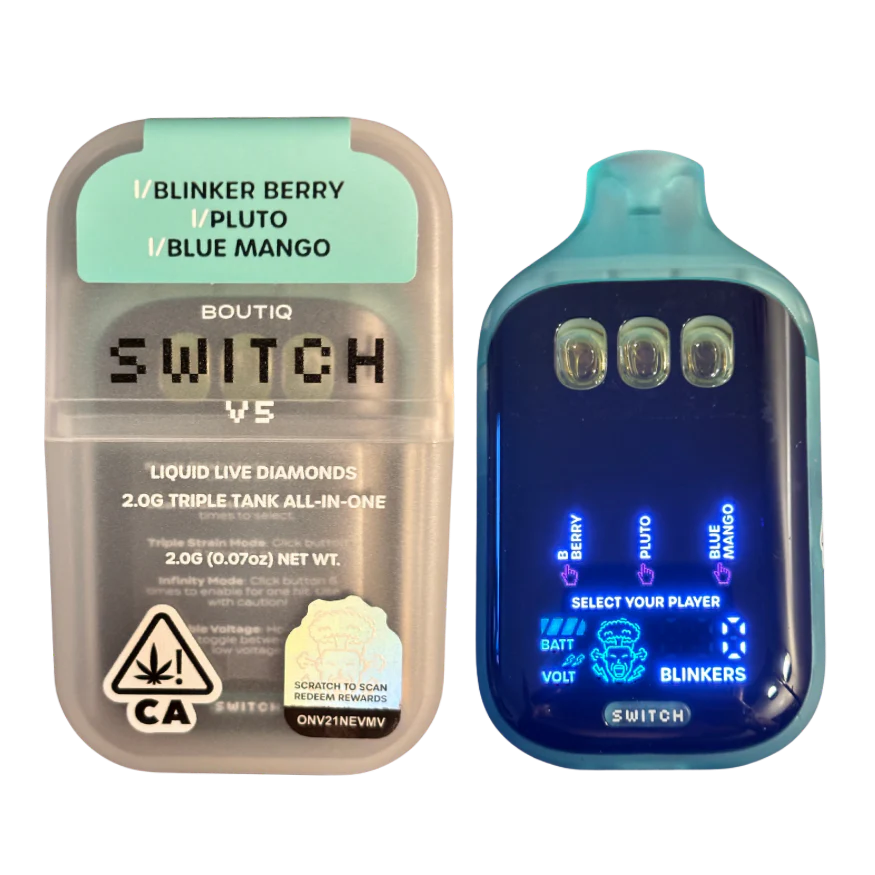 Boutiq Switch V5 – Blinker Berry X Pluto X Blue Mango (Indica)