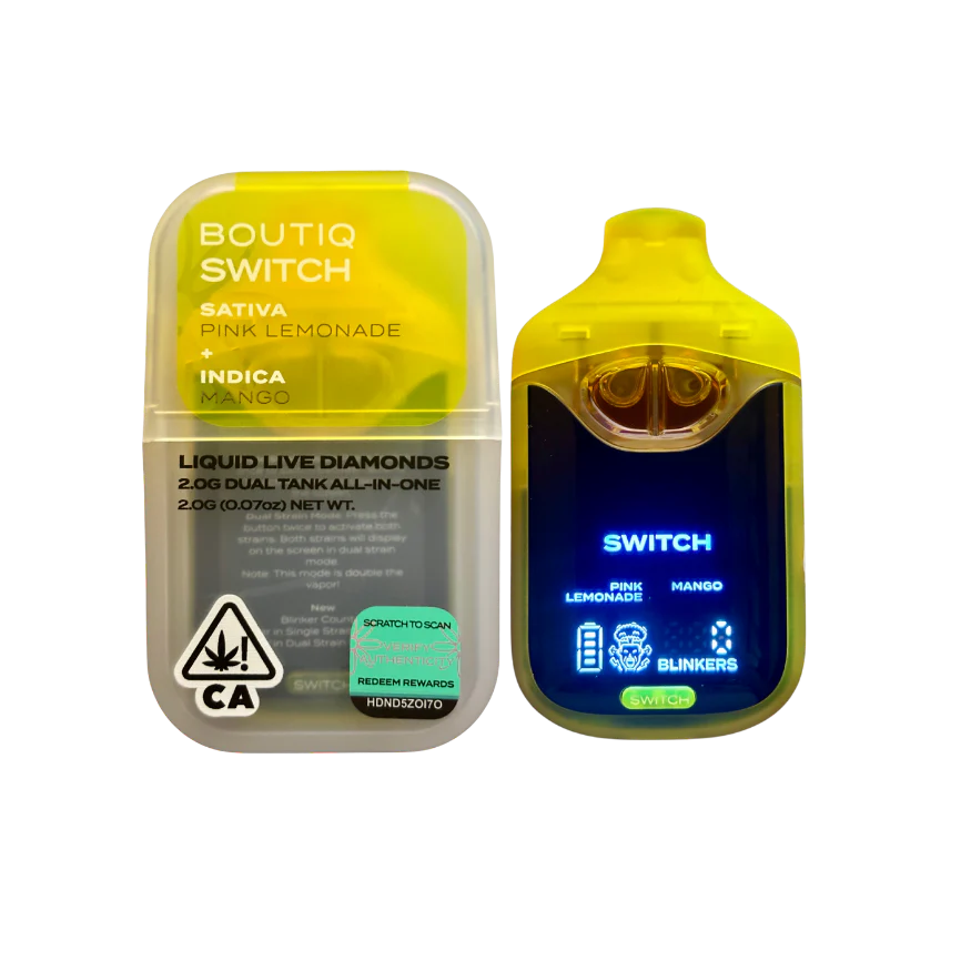 Boutiq Switch V4 - Rainbow Melon X King Louis OG 2G Dual Tank