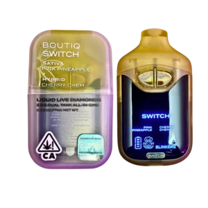 Boutiq Switch V4 - Pink Pineapple X Cherry Chem 2G Dual Tank