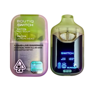 Boutiq Switch V4 - NYC Sour X Lemon Head 2G Dual Tank