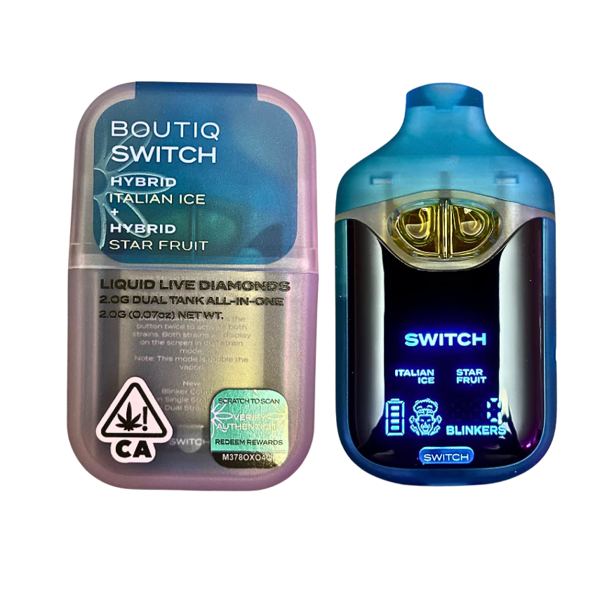 Boutiq Switch V4 - Italian Ice X Star Fruit 2G Dual Tank