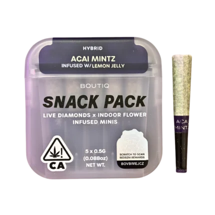 Boutiq Snack Pack – Açaí Mintz Infused With Lemon Jelly
