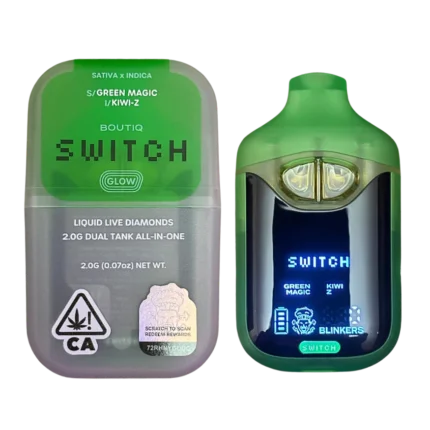Boutiq Switch Glow – Green Magic X Kiwi Z 2G Dual Tank